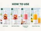 BlendGo™ Portable Mini Juicer - USB Rechargeable