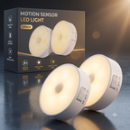 Motion Sensor Light for Home with USB Charging Wireless LED Night Light ( Pack of 2)